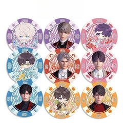 LaDS Acrylic Chip Coin 201-250 - Sandwich Double-Sided High-Definition Pattern Anime Game Merchandise - merrys