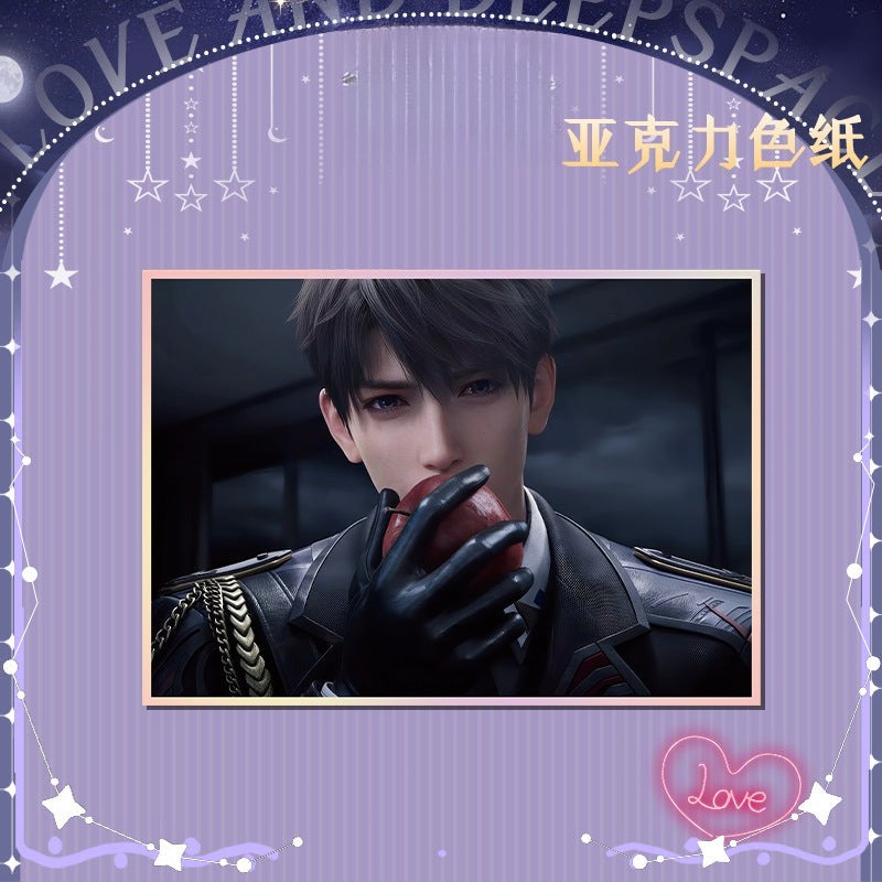 LaDS Acrylic Art Card 116-178 Large Size Holographic Edge 20.5*14.5cm Anime Merchandise - merrys