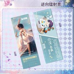 LaDS Reverse Holographic Ticket High-Definition Printing Zayne, Xavier, Rafayel Merchandise - merrys