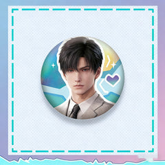 LaDS Collab Series PET Double Flash Badge - Tinplate 58/75mm Anime Game Merch - merrys