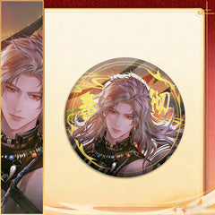 LaDS Double Flash Badge - 75mm 58mm Tinplate Anime Game Merchandise - merrys