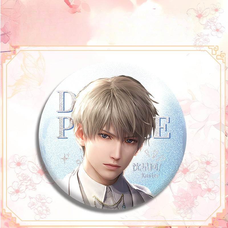 LaDS Double Flash Badge 143-196 - Diameter 75mm 58mm Tinplate Anime Merchandise - merrys