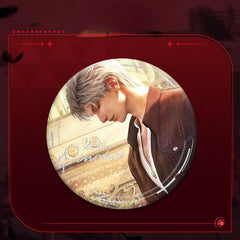 LaDS Sylus Double Flash Badge - All Characters 75mm 58mm Tinplate Anime Merchandise - merrys