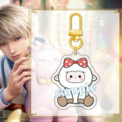 LaDS Doll Series U-shaped Buckle - Electroplated Golden Buckle Charm Acrylic Anime Merchandise - merrys