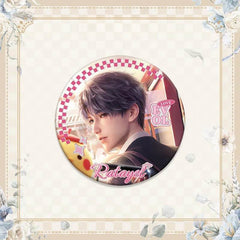 LaDS Double Flash Badge 1-64 - 75mm 58mm Tinplate Anime Merchandise - merrys