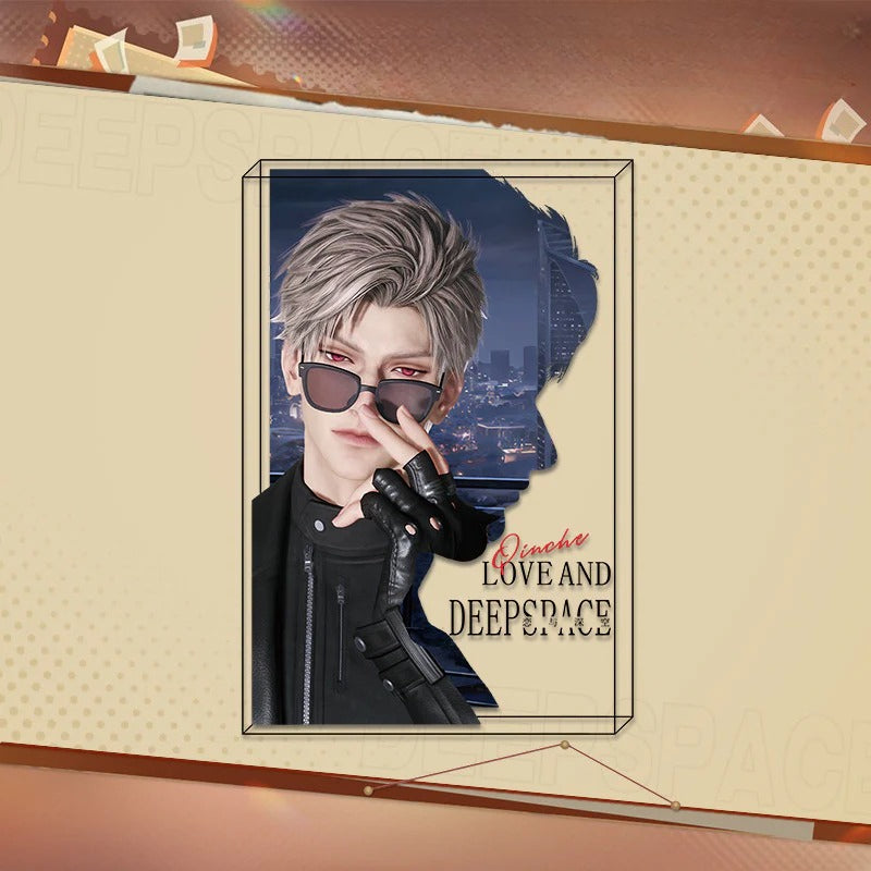 LaDS New Acrylic Card Brick - High-Definition Printing Double-Sided Pattern Doujin Anime Desktop Decoration - merrys