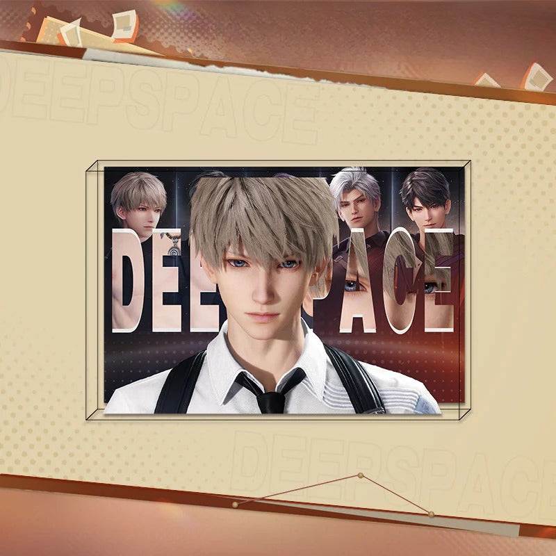 LaDS New Acrylic Card Brick - High-Definition Printing Double-Sided Pattern Doujin Anime Desktop Decoration - merrys