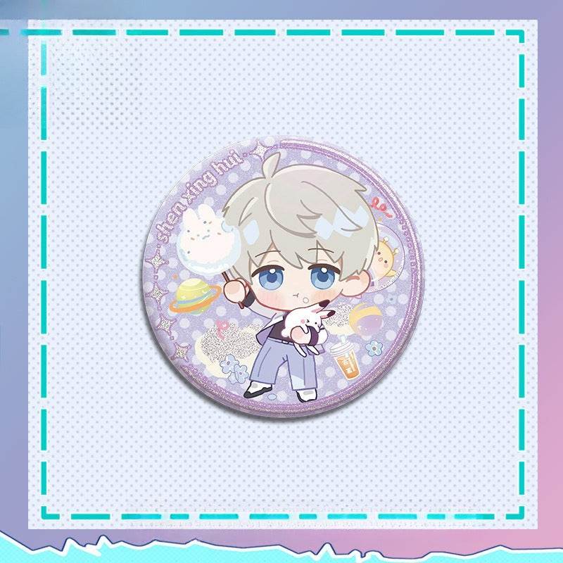 LaDS Collab Series Set - Sandwich Standee & Shaker Ticket Stub & 75mm Double Flash Badge - merrys