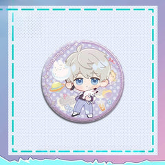 LaDS Collab Series Set - Sandwich Standee & Shaker Ticket Stub & 75mm Double Flash Badge - merrys