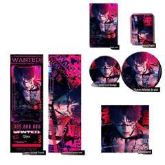 Artist-Authorized Lads No Escape Tomorrow Series Rafayel Holographic Laser Tickets, Keychains & Badges