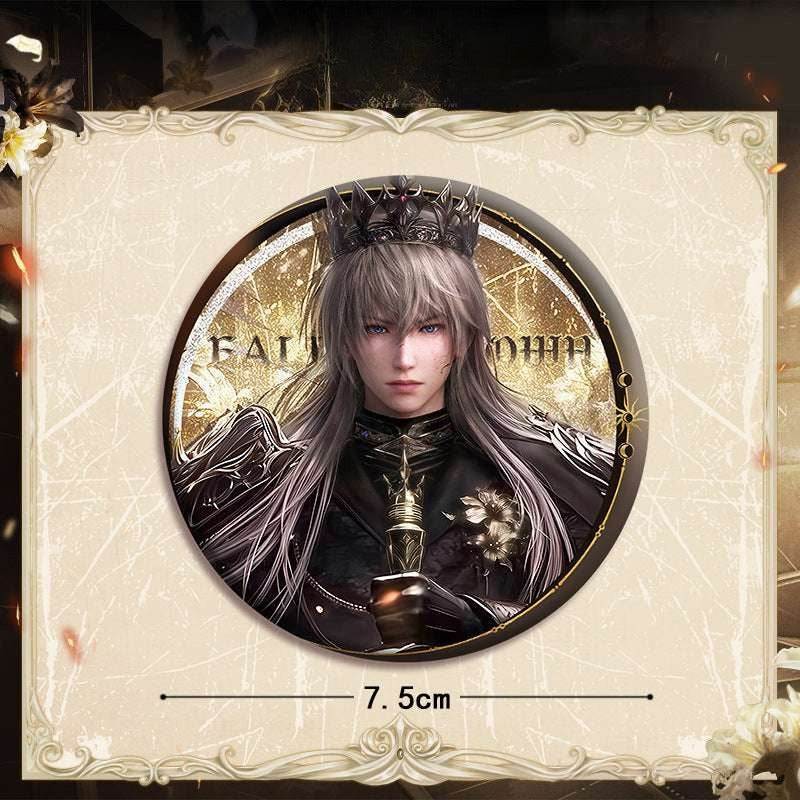 LaDS Xavier Falling Crown Series - Acrylic Sandwich Standee, Art Paper & Quicksand Keychain - merrys