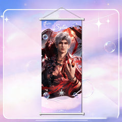 LaDS Premium Canvas Wall Scroll - Anime Game Merch - merrys