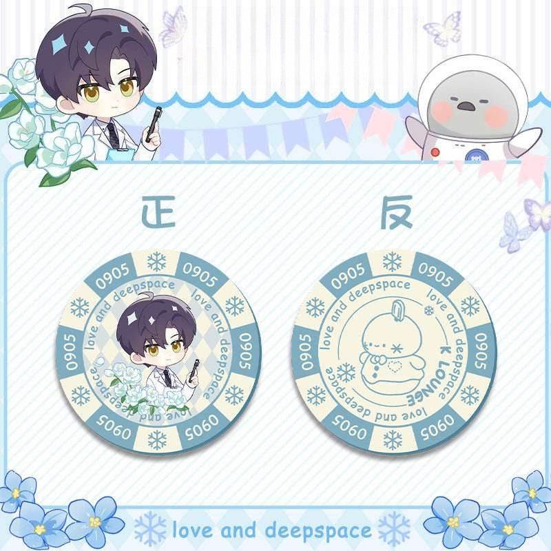 LaDS Acrylic Chip Coin - Sandwich Double-Sided High-Definition Pattern Anime Game Decorative Merchandise - merrys