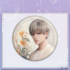 LaDS Double Flash Badge - 75mm 58mm Tinplate Anime Game Merchandise - merrys