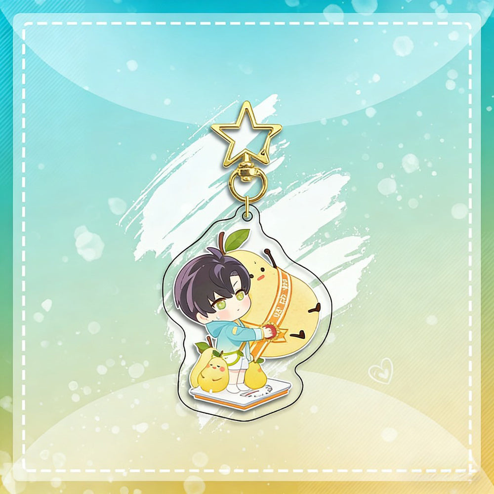LaDS Chibi Keychain Star Buckle Charm - Rafayel, Xavier Merchandise - merrys