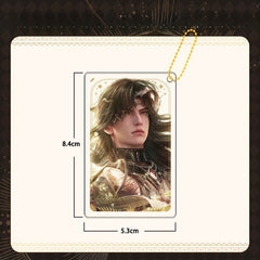 LaDS Zayne End of God Series - Acrylic Sandwich Standee, Art Card, Quicksand Keychain - merrys