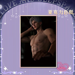 LaDS Acrylic Art Card 116-178 Large Size Holographic Edge 20.5*14.5cm Anime Merchandise - merrys