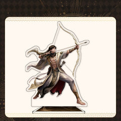 LaDS Zayne End of God Series - Acrylic Sandwich Standee, Art Card, Quicksand Keychain - merrys