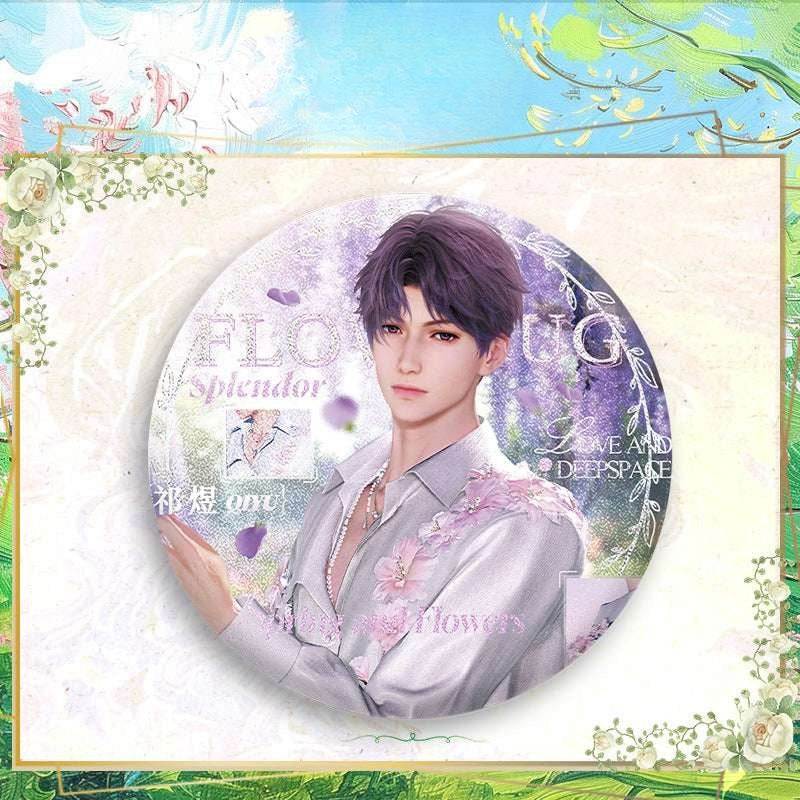 LaDS Double Flash Badge 192-196 - PET Material, 75mm 58mm Tinplate Anime Merchandise - merrys