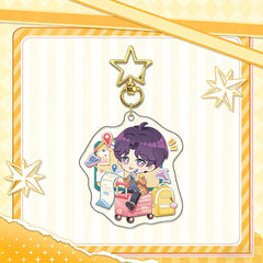 LaDS Chibi Keychain Star Buckle Charm - Rafayel, Xavier Merchandise - merrys