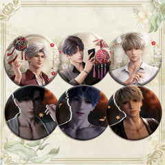 LaDS Double Flash Badge - 75mm 58mm Tinplate Anime Game Merchandise - merrys