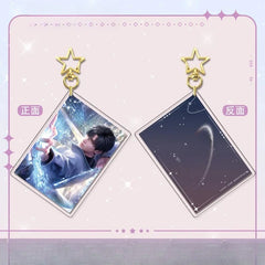 LaDS Card Golden Star Buckle - Zayne, Rafayel, Xavier Acrylic Game Merchandise Charm - merrys