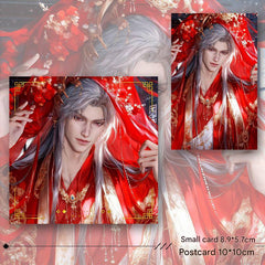 Artist-Authorized Lads Sylus 6-Piece Set - Holographic Laser Tickets & Keychains