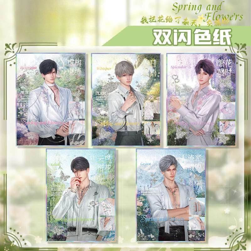 LaDS Acrylic Double Flash Art Card High-Definition Printing Anime Mobile Game Merchandise - merrys