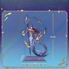 LaDS Rafayel Lemuria Sea God Series - Acrylic Sandwich Standee, Art Card, Quicksand Keychain - merrys