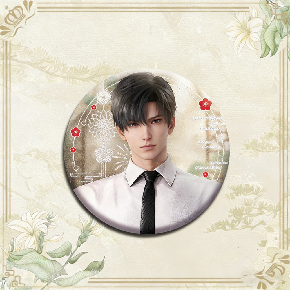 LaDS Double Flash Badge - 75mm 58mm Tinplate Anime Game Merchandise - merrys