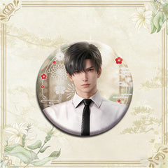 LaDS Double Flash Badge - 75mm 58mm Tinplate Anime Game Merchandise - merrys