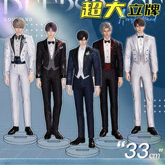 LaDS 33cm Large Sandwich Standee - Anime Game Acrylic Desktop Decoration - merrys