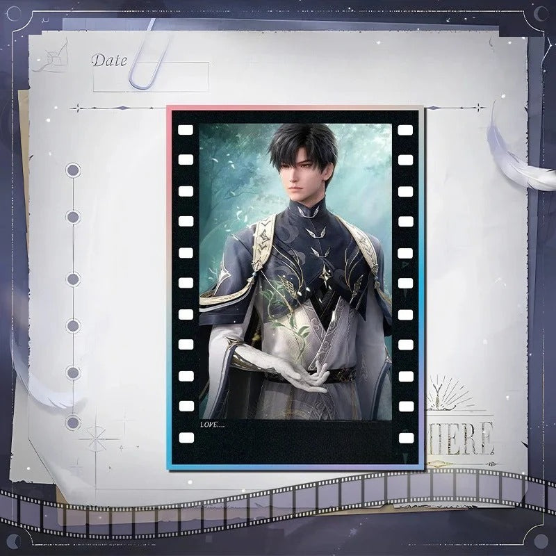 LaDS Acrylic Art Card 38-52 - Large Size 20.5*14.5cm with Holographic Edge Anime Game Merchandise - merrys