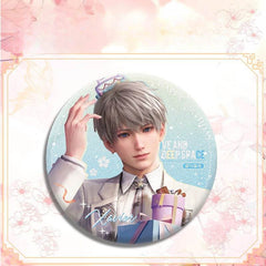 LaDS Double Flash Badge 143-196 - Diameter 75mm 58mm Tinplate Anime Merchandise - merrys