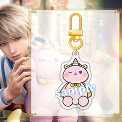 LaDS Doll Series U-shaped Buckle - Electroplated Golden Buckle Charm Acrylic Anime Merchandise - merrys