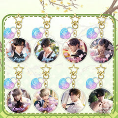 LaDS Lenticular Keychain - 3D Transformation Zayne, Rafayel, Xavier Game Anime Merchandise - merrys
