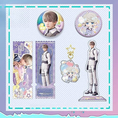 LaDS Collab Series Set - Sandwich Standee & Shaker Ticket Stub & 75mm Double Flash Badge - merrys