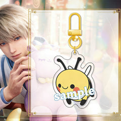 LaDS Doll Series U-shaped Buckle - Electroplated Golden Buckle Charm Acrylic Anime Merchandise - merrys