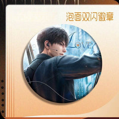 LaDS 16cm Cup Noodle Badge Series - Double Flash Anime Badge, PET Material - merrys