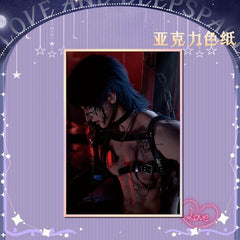 LaDS Acrylic Art Card 116-178 Large Size Holographic Edge 20.5*14.5cm Anime Merchandise - merrys