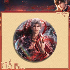 LaDS Double Flash Badge 143-196 - Diameter 75mm 58mm Tinplate Anime Merchandise - merrys