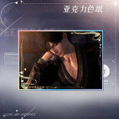 LaDS Acrylic Art Card 19-37 - Large Size 20.5*14.5cm with Holographic Edge Anime Game Merchandise - merrys