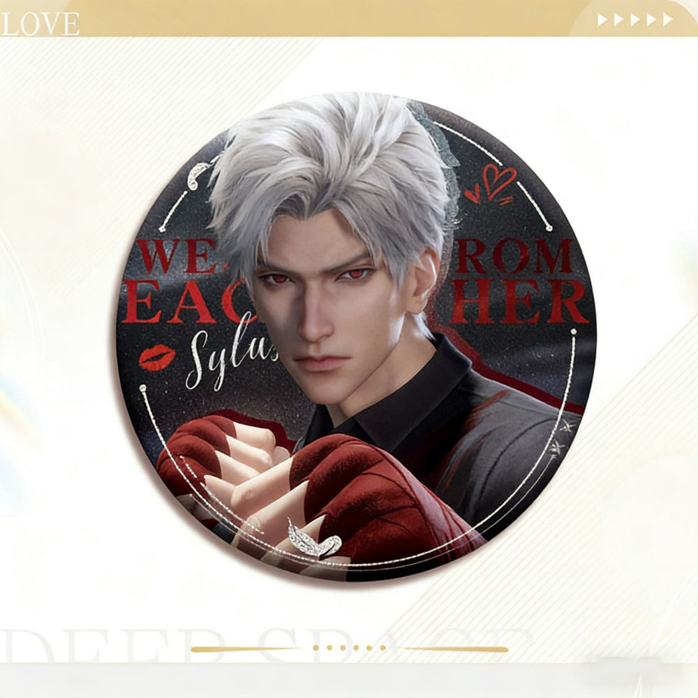 LaDS Double Flash Badge - 75mm 58mm Tinplate Anime Game Merchandise - merrys