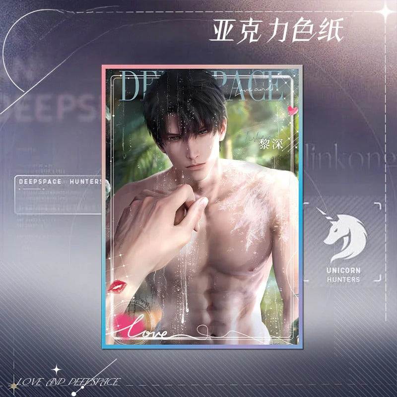 LaDS Acrylic Art Card 19-37 - Large Size 20.5*14.5cm with Holographic Edge Anime Game Merchandise - merrys