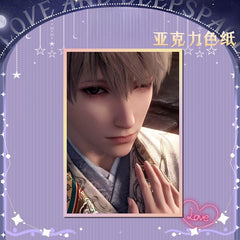 LaDS Acrylic Art Card 116-178 Large Size Holographic Edge 20.5*14.5cm Anime Merchandise - merrys