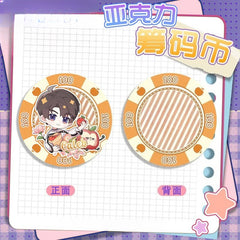 LaDS Acrylic Chip Coin 201-250 - Sandwich Double-Sided High-Definition Pattern Anime Game Merchandise - merrys