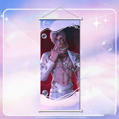 LaDS Premium Canvas Wall Scroll - Anime Game Merch - merrys