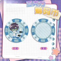 LaDS Acrylic Chip Coin 201-250 - Sandwich Double-Sided High-Definition Pattern Anime Game Merchandise - merrys