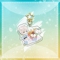 LaDS Chibi Keychain Star Buckle Charm - Rafayel, Xavier Merchandise - merrys