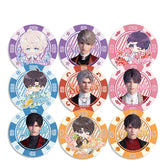 LaDS Acrylic Chip Coin 201-250 - Sandwich Double-Sided High-Definition Pattern Anime Game Merchandise